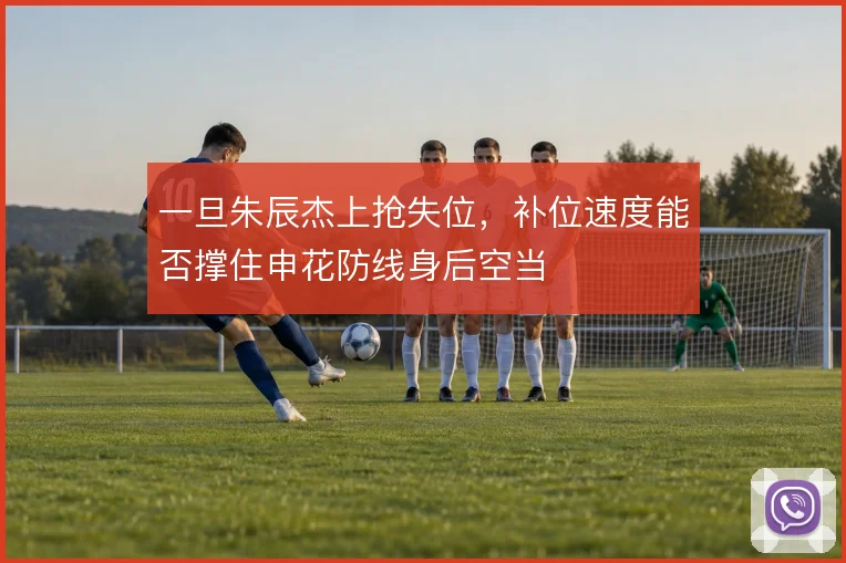 一旦朱辰杰上抢失位，补位速度能否撑住申花防线身后空当